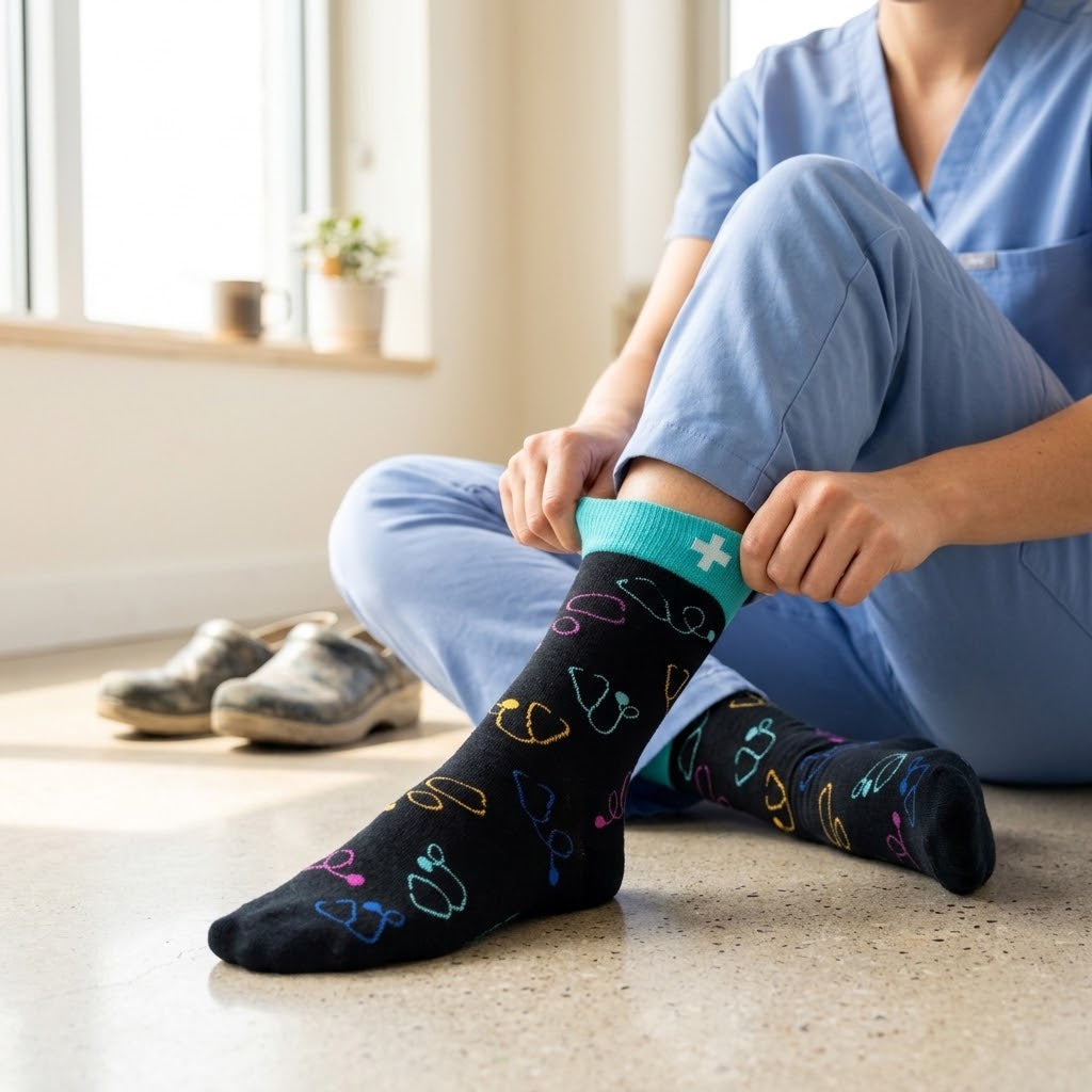 🩺 Chaussettes Med - Stéthoscope