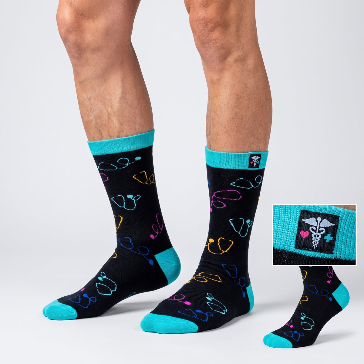 🩺 Chaussettes Med - Stéthoscope