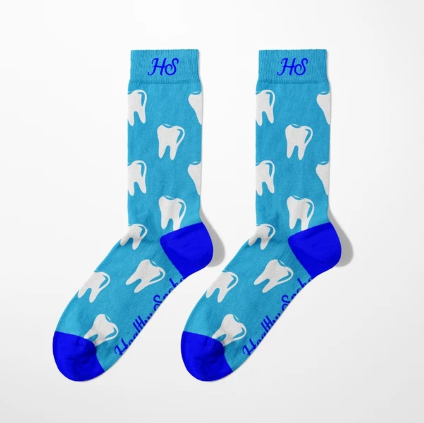 🦷 Chaussettes Dentiste