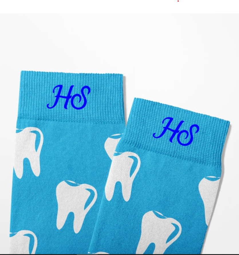 🦷 Chaussettes Dentiste