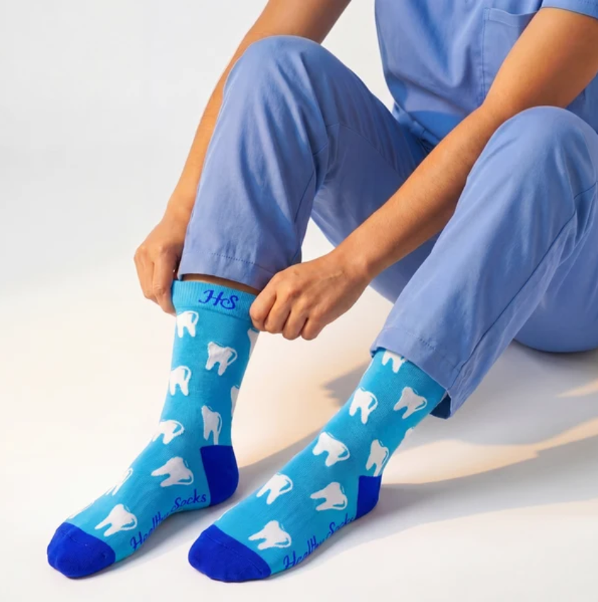 🦷 Chaussettes Dentiste
