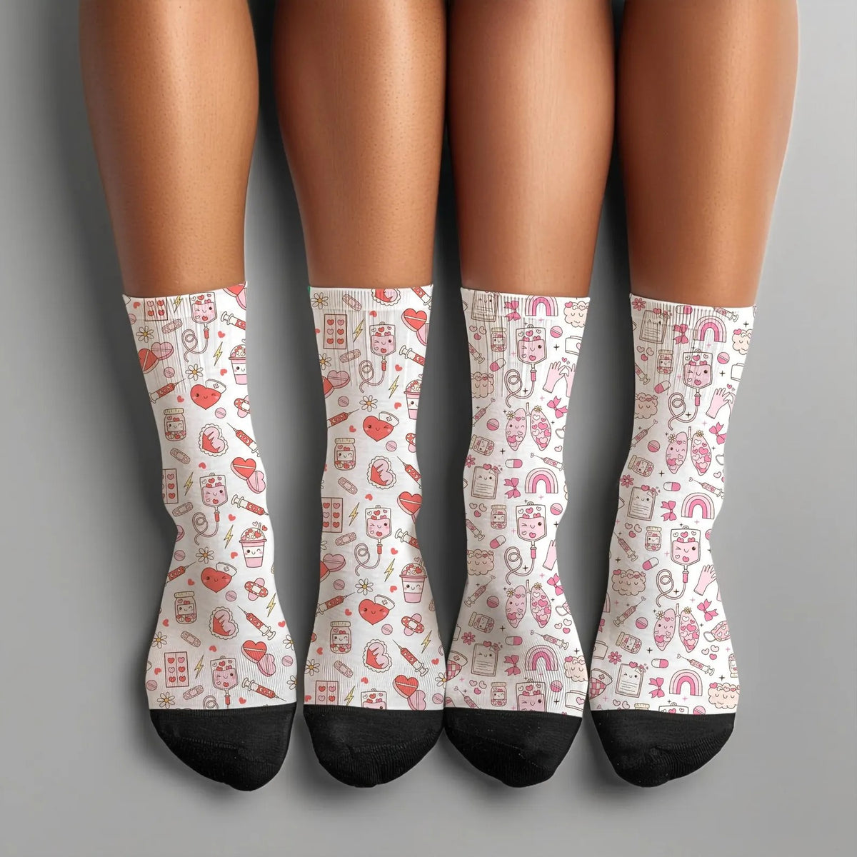 🩺 Chaussettes Med - White