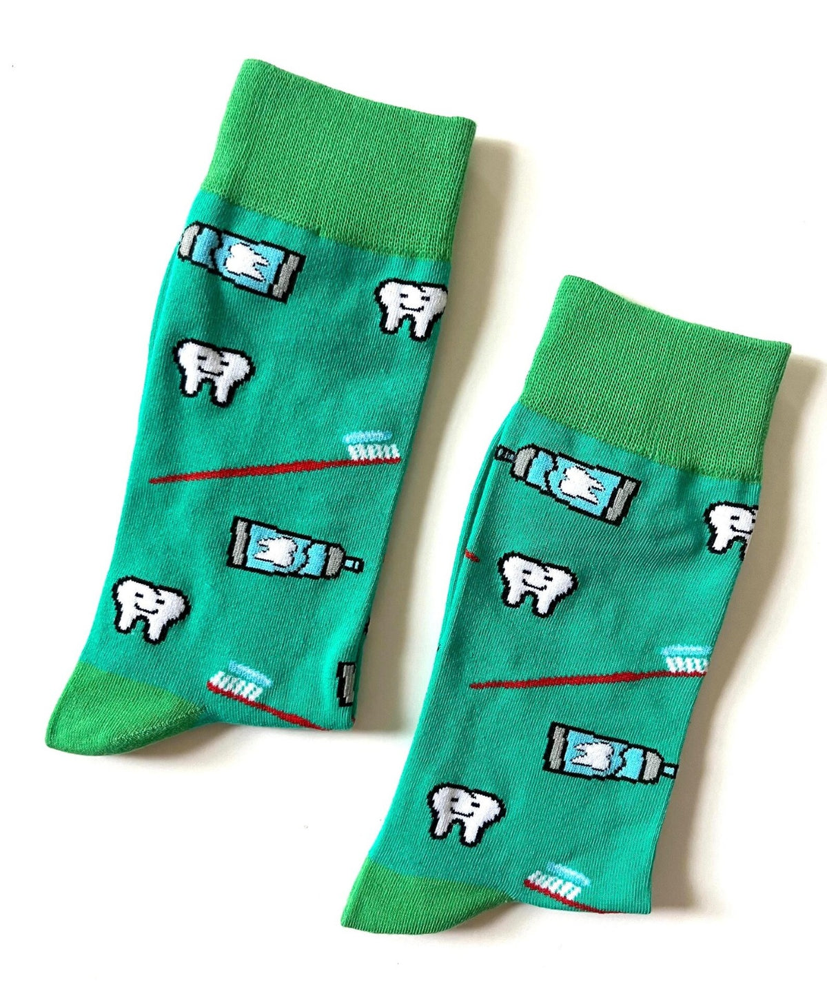 🦷 Chaussettes Dentiste - Green