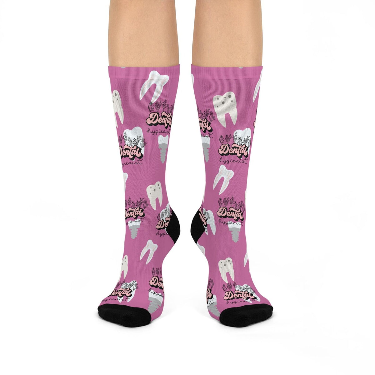 🦷 Chaussettes Dentiste - Pink