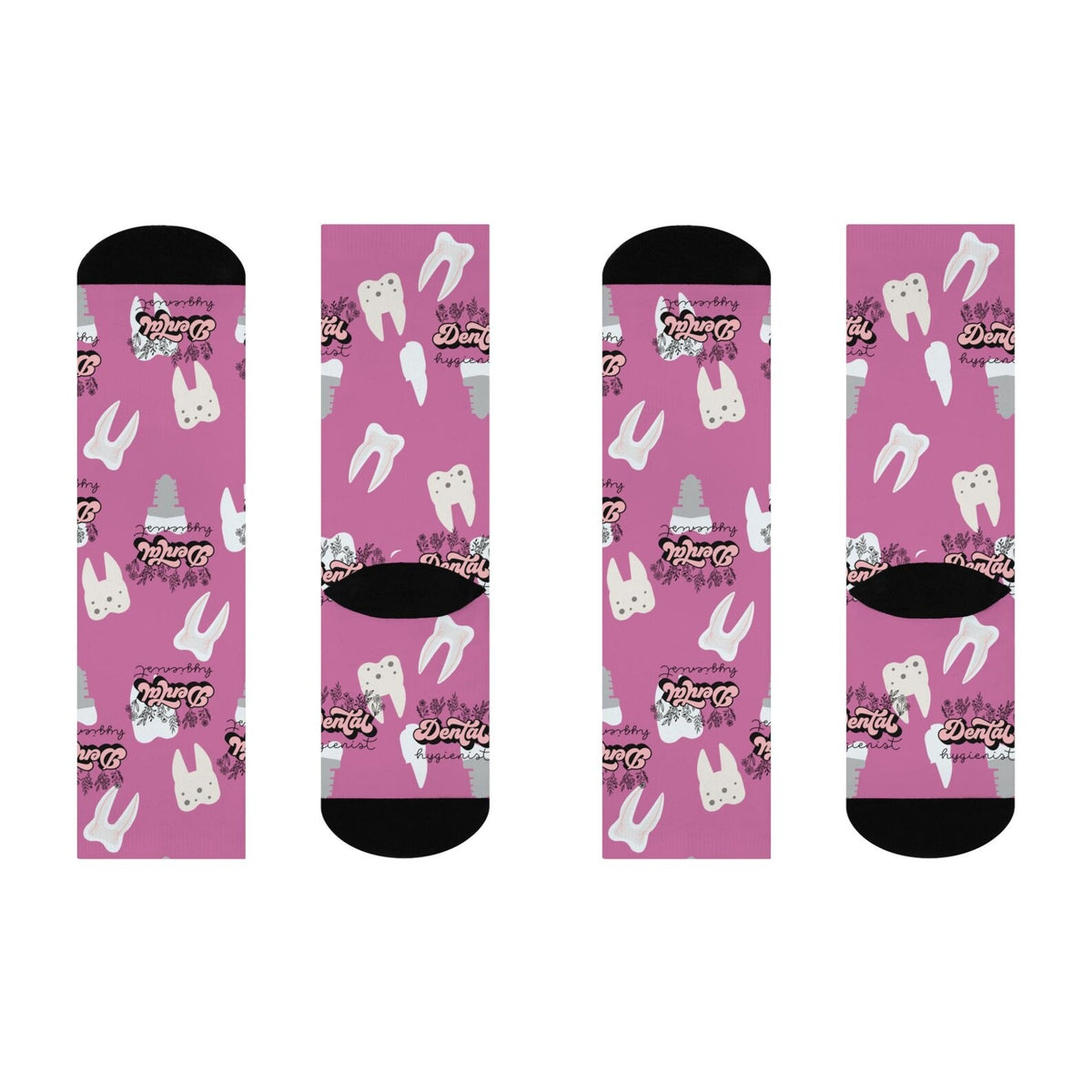 🦷 Chaussettes Dentiste - Pink
