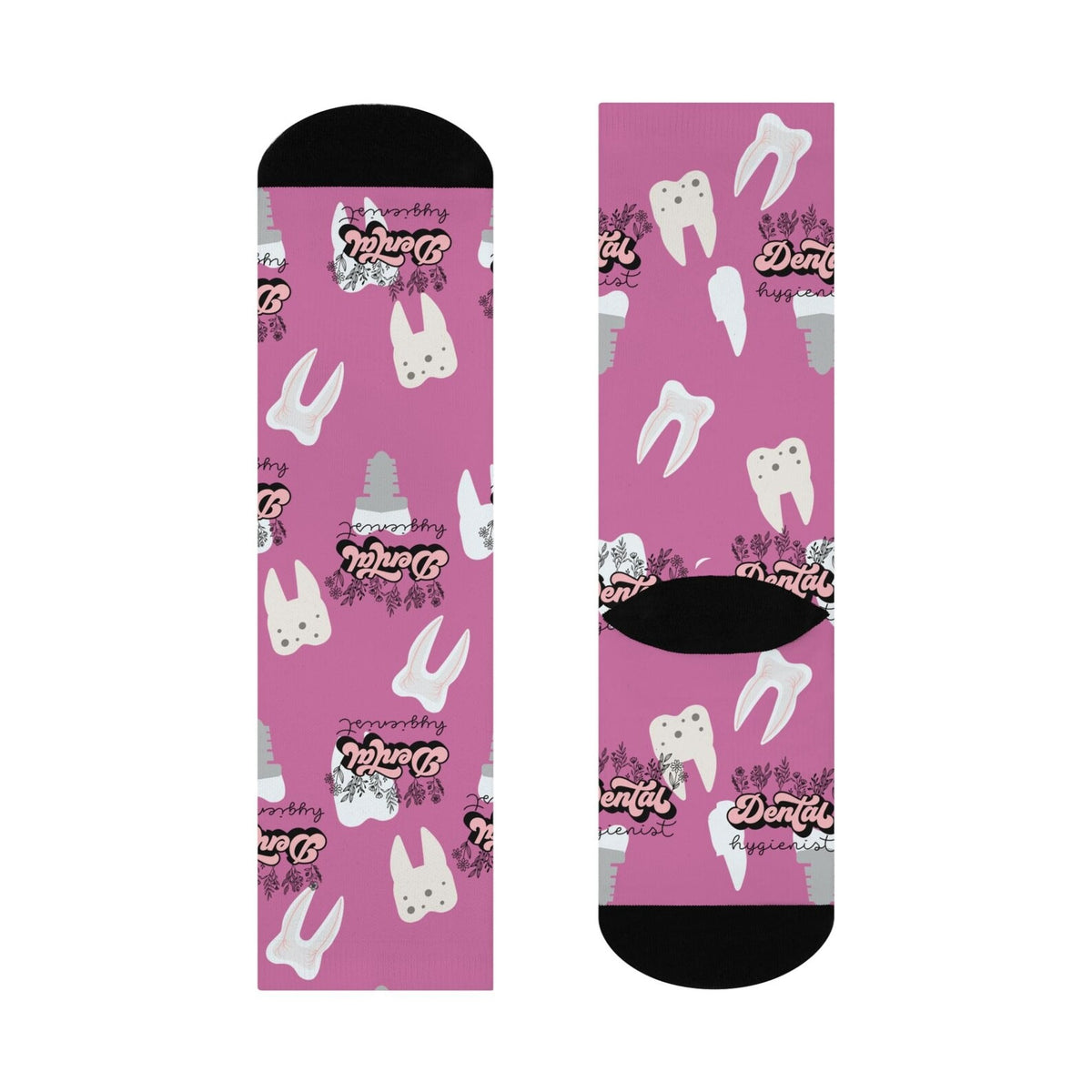 🦷 Chaussettes Dentiste - Pink
