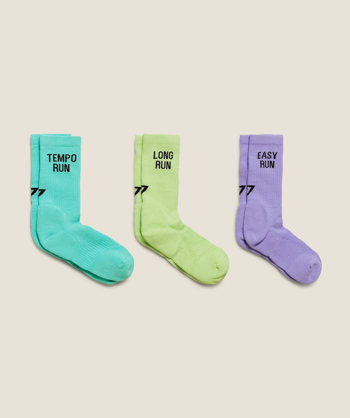 Pack Run Club Couleur – 3 paires