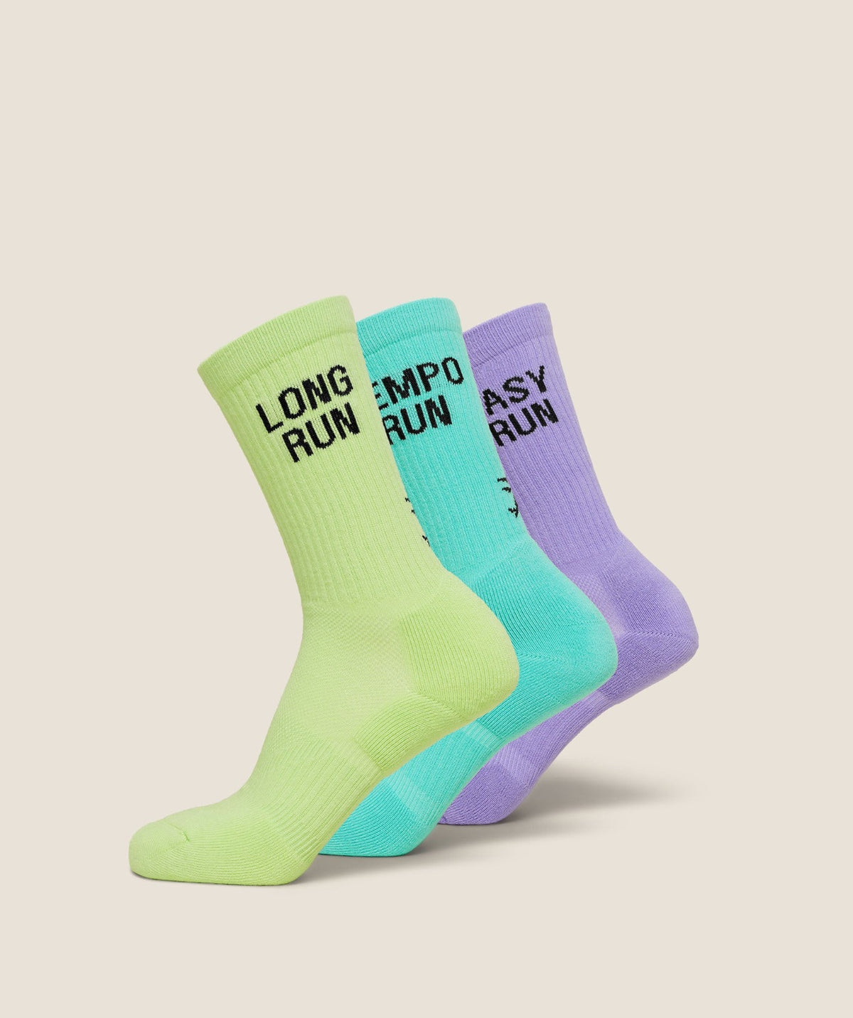 Pack Run Club Couleur – 3 paires