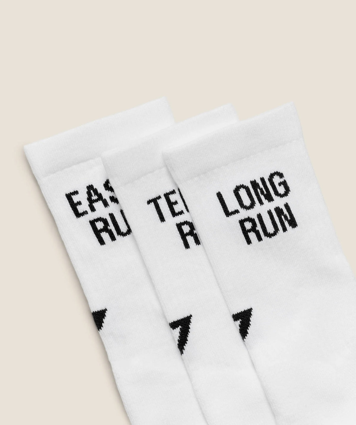 Pack Run Club Blanc – 3 paires