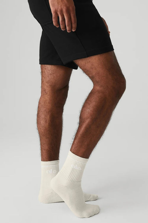 Chaussettes Double Ligne Ivoire