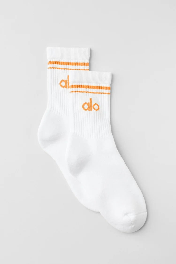 Chaussettes Double Ligne Mandarine