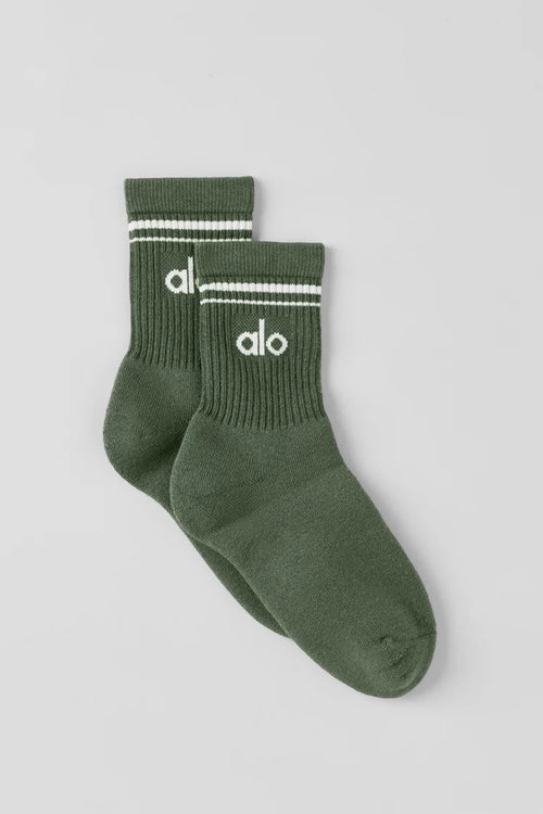 Chaussettes Double Ligne Kaki