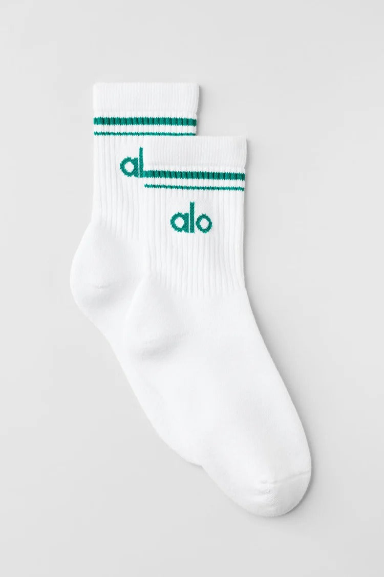 Chaussettes Double Ligne Émeraude